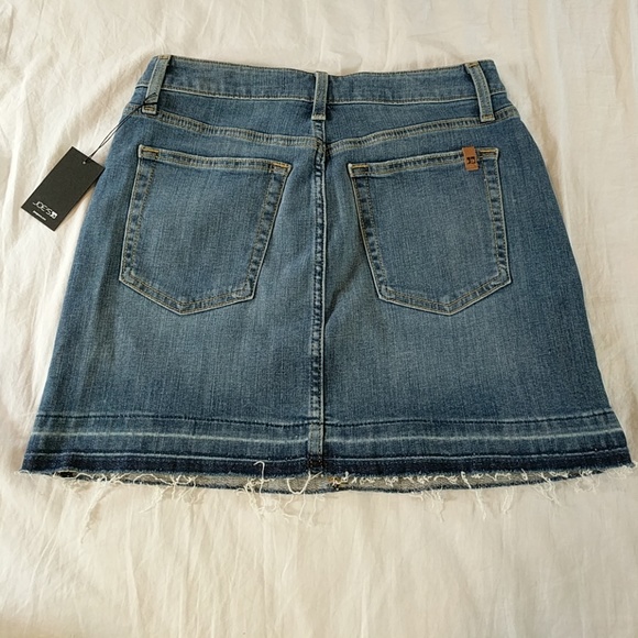 Joe's Jeans Denim High Waist Skirt Distressed - Picture 4 of 5